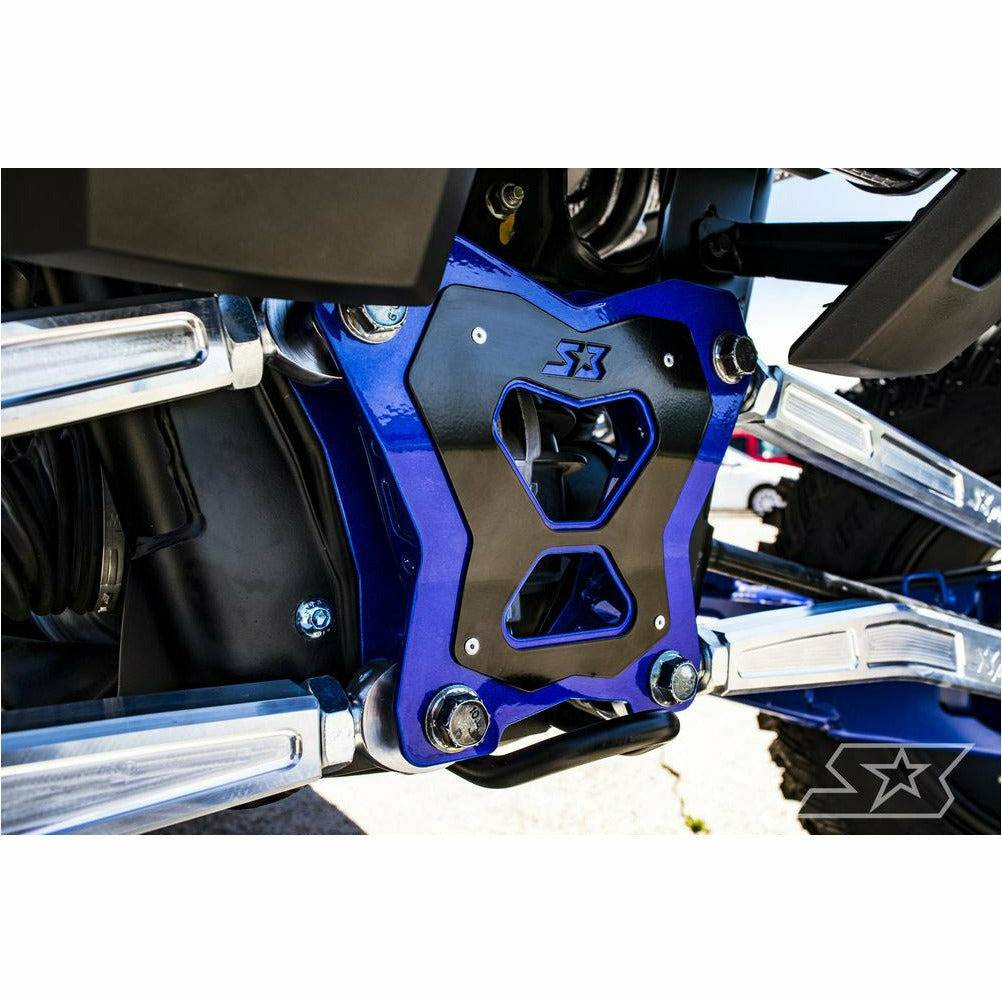 Photo of Polaris RZR Turbo S Double Shear Radius Plate by S3 Powersports - Premium Radius Rod Plates for UTVs / Side by Sides