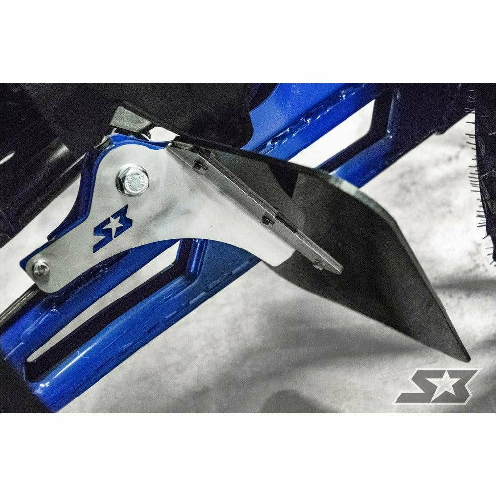 Photo of Polaris RZR Turbo S Trailing Arm Mud Guards by S3 Powersports - Premium Body for UTVs / Side by Sides
