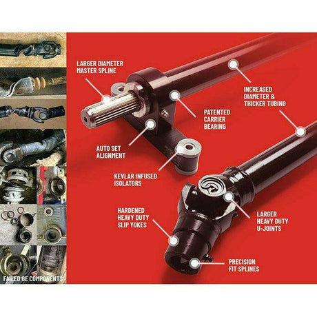Photo of Can Am X3 Driveline & Carrier Bearing by Sandcraft - Premium Drivetrain for UTVs / Side by Sides
