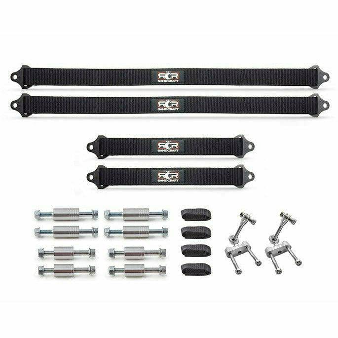 Photo of Can Am X3 XRS Limit Strap Kit by Sandcraft - Premium Limit Straps for UTVs / Side by Sides