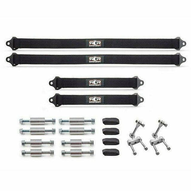 Photo of Can Am X3 XRS Limit Strap Kit by Sandcraft - Premium Limit Straps for UTVs / Side by Sides