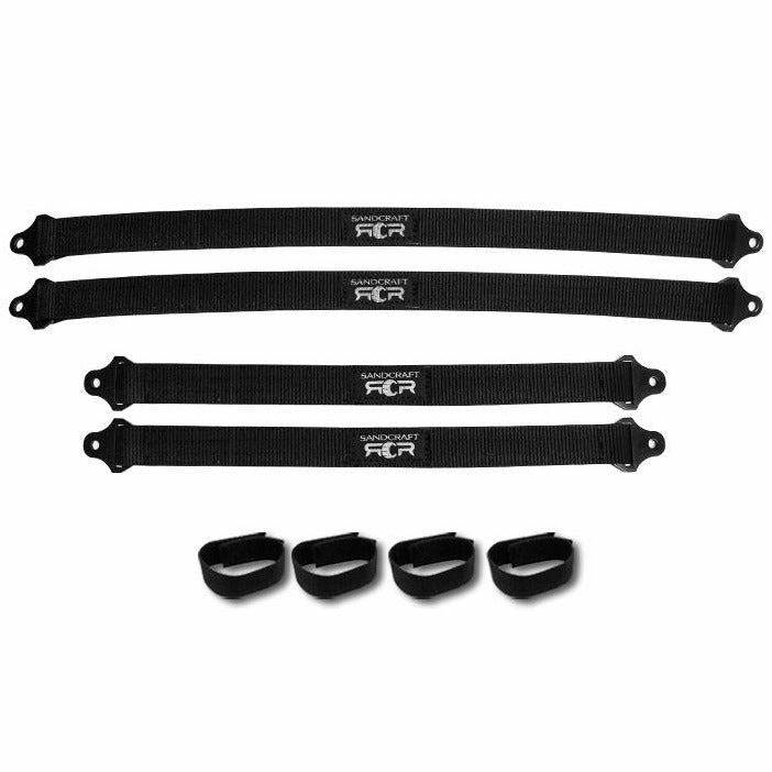 Photo of Polaris RZR Turbo S Limit Strap Kit by Sandcraft - Premium Limit Straps for UTVs / Side by Sides