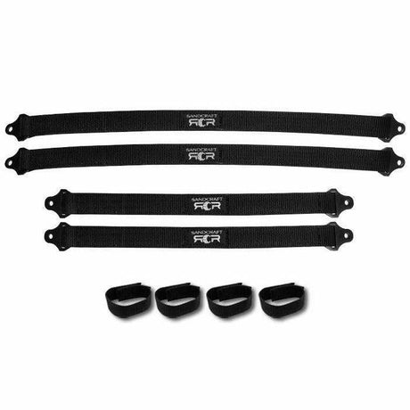 Photo of Polaris RZR Turbo S Limit Strap Kit by Sandcraft - Premium Limit Straps for UTVs / Side by Sides