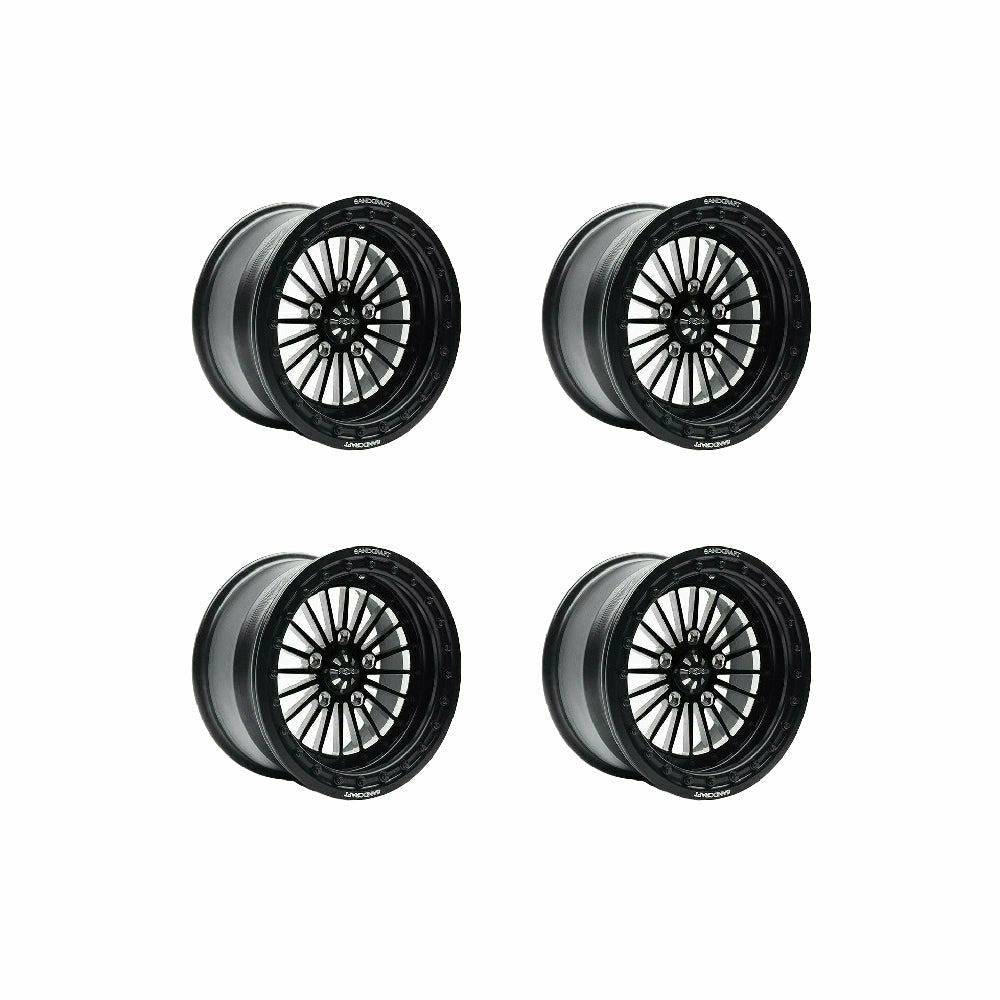Photo of Nano Beadlock Sand Wheel Set by Sandcraft - Premium Wheels for UTVs / Side by Sides