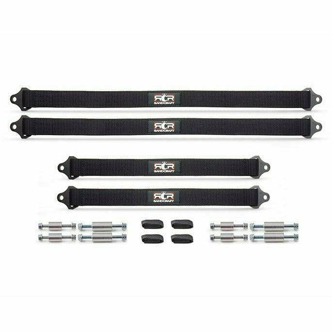 Photo of Polaris RZR Pro XP Limit Strap Kit by Sandcraft - Premium Limit Straps for UTVs / Side by Sides