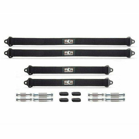 Photo of Polaris RZR Pro XP Limit Strap Kit by Sandcraft - Premium Limit Straps for UTVs / Side by Sides