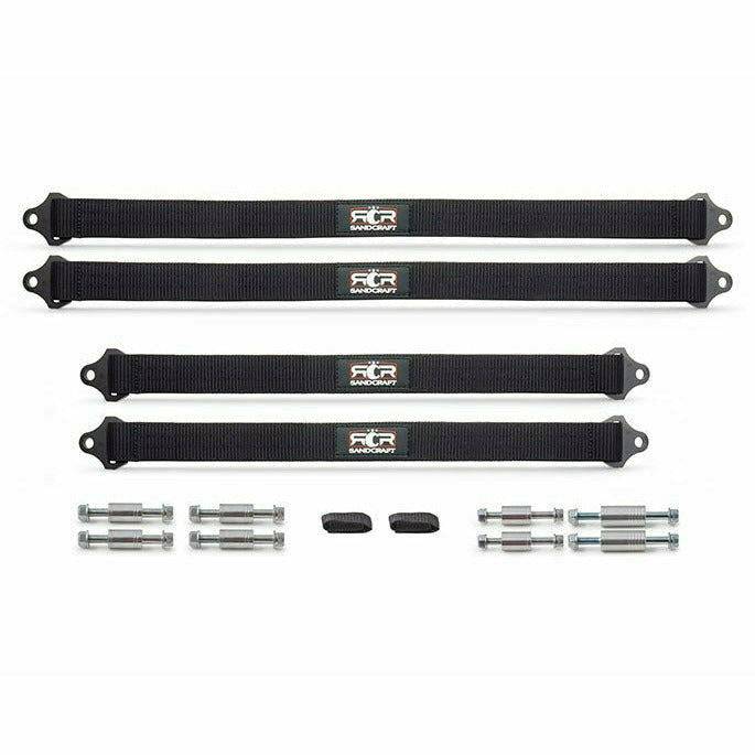 Photo of Polaris RZR XP 1000 / Turbo Limit Strap Kit by Sandcraft - Premium Limit Straps for UTVs / Side by Sides