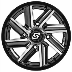 Chopper Wheel (Black Machined)