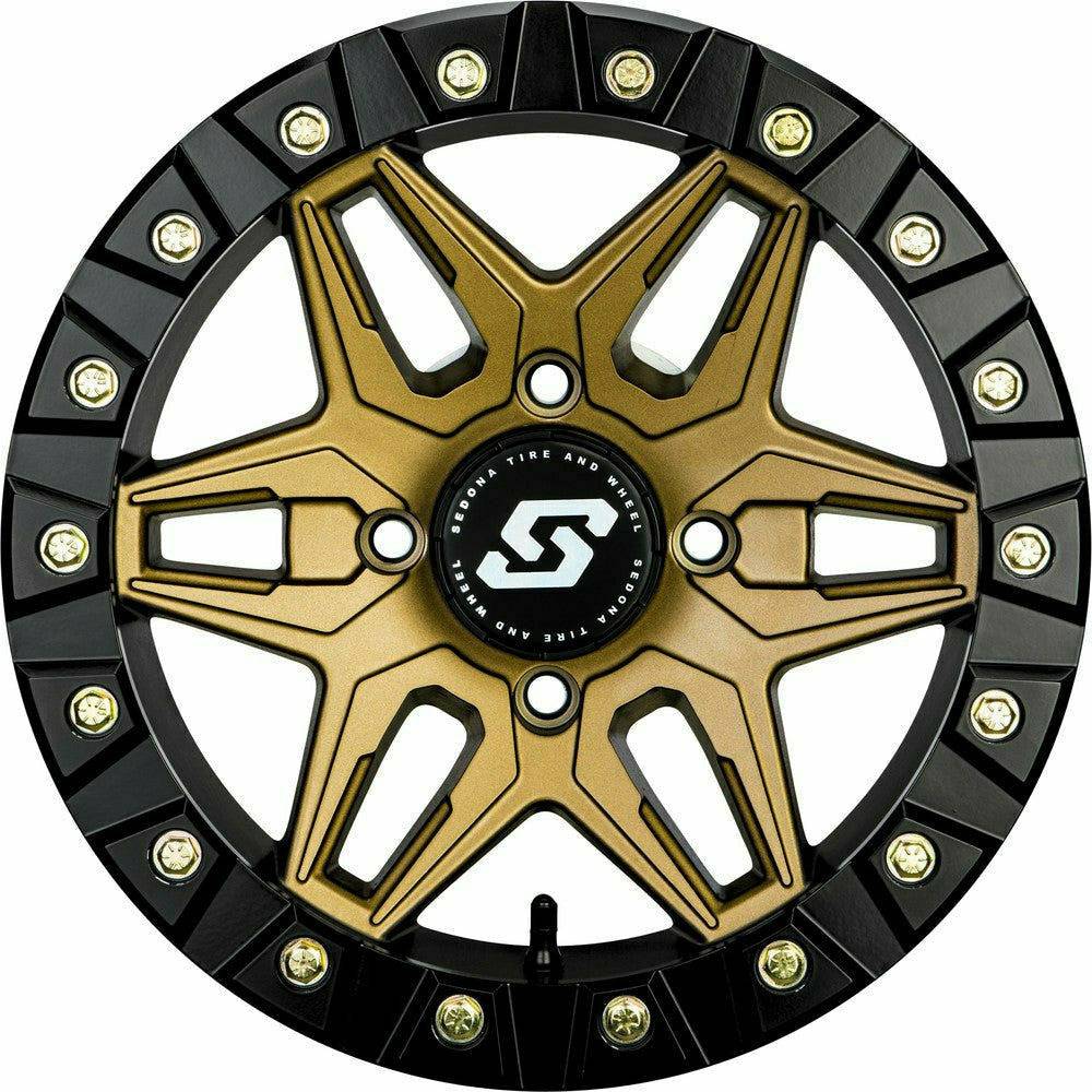 Split 6 Beadlock Wheel (Bronze/Black)