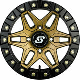 Split 6 Beadlock Wheel (Bronze/Black)