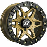 Split 6 Beadlock Wheel (Bronze/Black)
