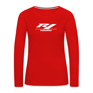 Women's Premium Long Sleeve T-Shirt - R1 Industries