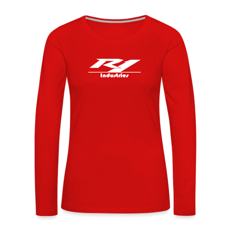 Women's Premium Long Sleeve T-Shirt - R1 Industries