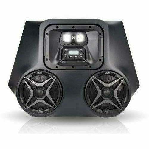 Photo of Polaris RZR Overhead Audio System with Dome Light by SSV Works - Premium Audio for UTVs / Side by Sides