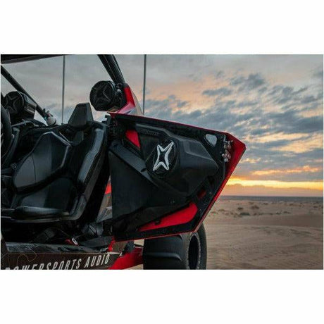 Photo of Polaris RZR Pro / Turbo R Ride Command Front Door Speaker Pods by SSV Works - Premium Audio for UTVs / Side by Sides