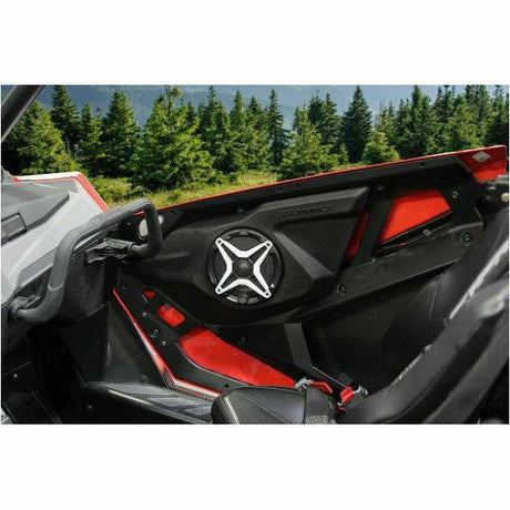 Photo of Polaris RZR Pro / Turbo R Ride Command Front Door Speaker Pods by SSV Works - Premium Audio for UTVs / Side by Sides