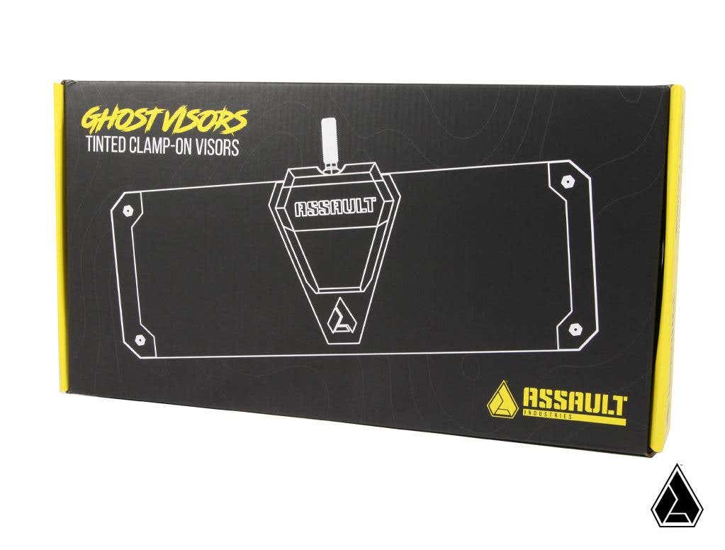 Photo of Assault Industries Ghost Tinted Sun Visors (Set of 2) by Assault Industries - Premium Mirrors for UTVs / Side by Sides