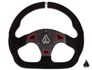 Suede Ballistic "D" UTV Steering Wheel