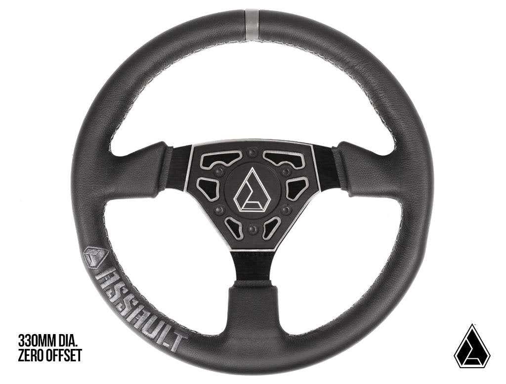 Photo of Assault Industries Universal Navigator Leather UTV Steering Wheel by Assault Industries - Premium Steering Wheels for UTVs / Side by Sides