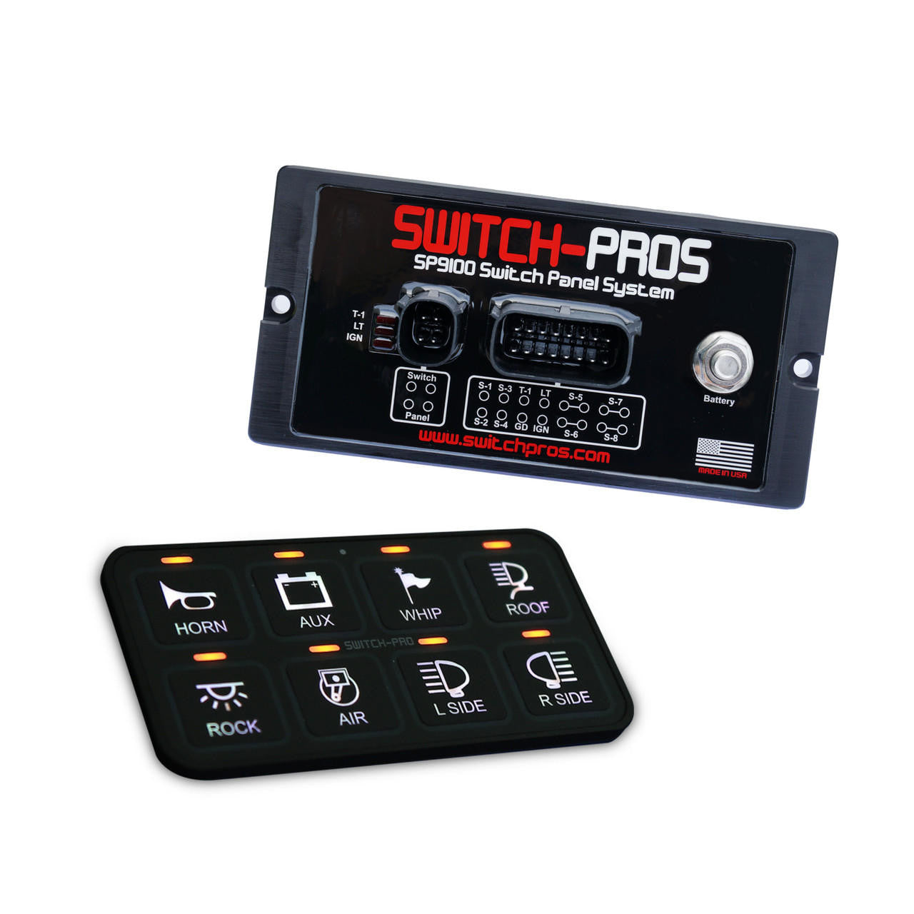 Photo of Switch-Pro SP9100 SWITCH PANEL POWER SYSTEM by MTS Off-Road - Premium Dash Accessories for UTVs / Side by Sides