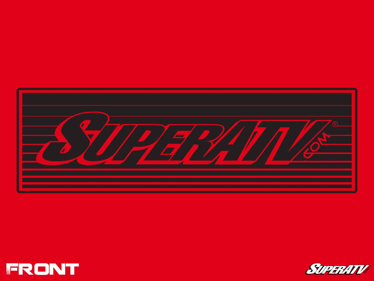 SuperATV Red Banded Logo Hoodie