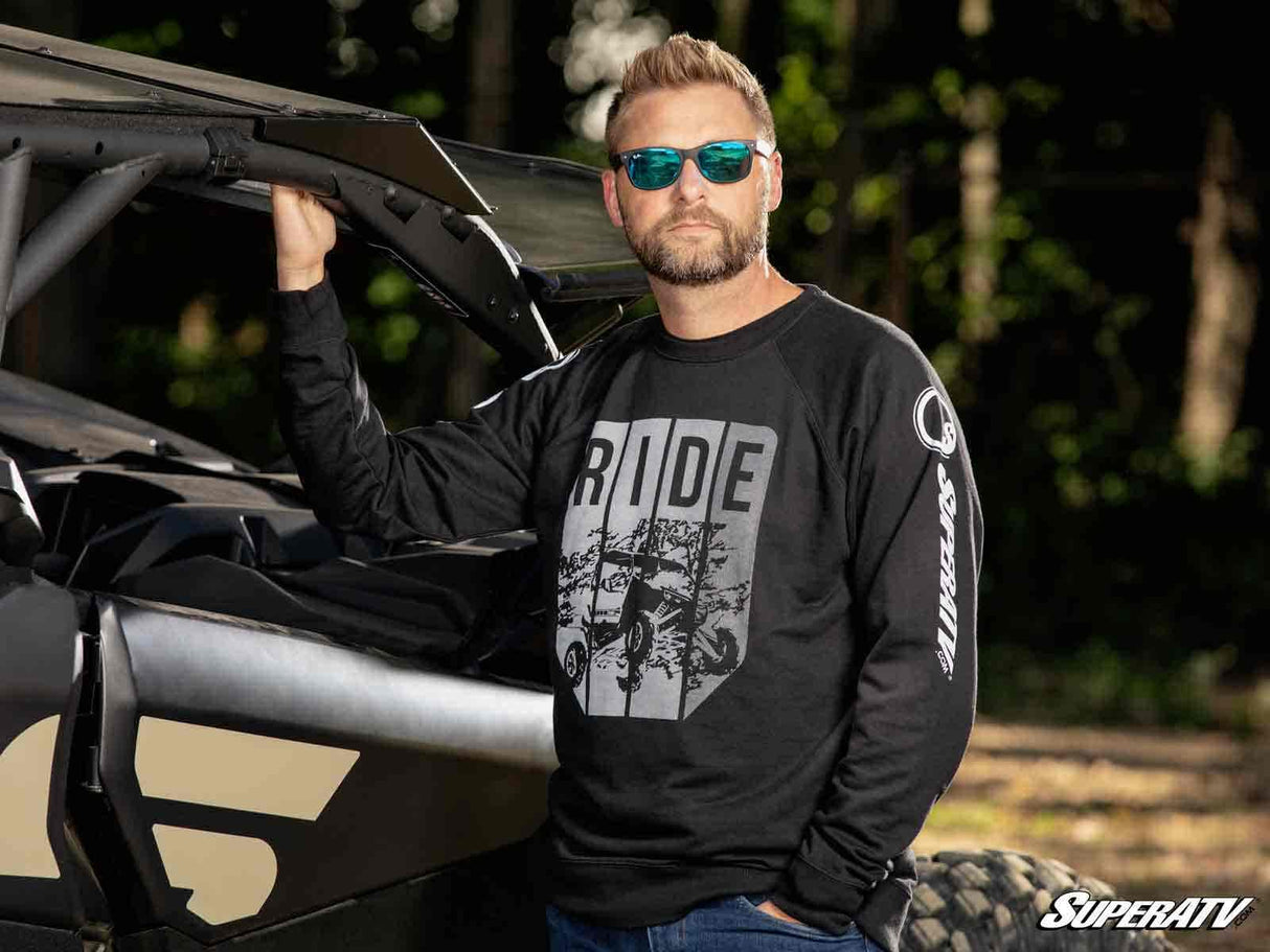 SuperATV Black Ride Sweatshirt