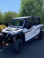 Photo of Polaris General Full Glass Windshield (2017+) by Dirt Warrior Accessories - Premium Windshields for UTVs / Side by Sides