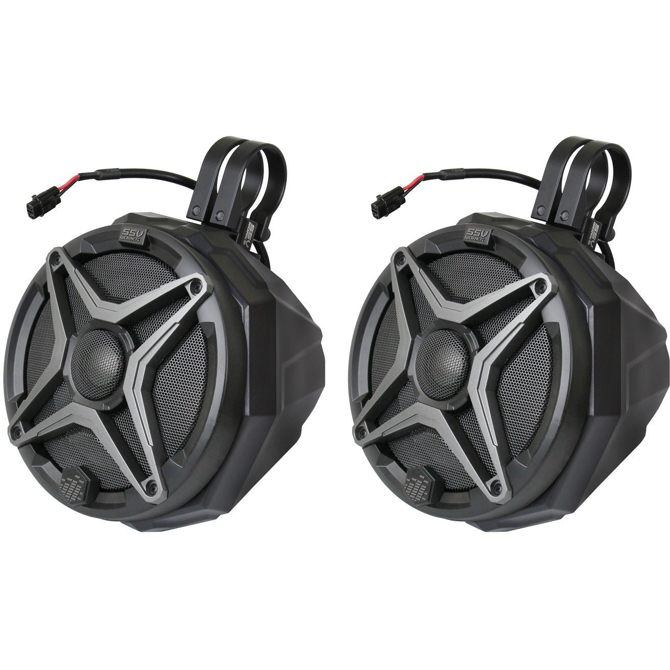 Photo of Universal 6.5" Cage Mounted Speaker Pods by SSV Works - Premium Audio for UTVs / Side by Sides
