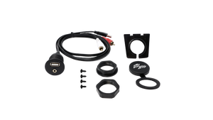 RZR Pocket Head Unit Mount With Rocker Switch Cutouts |  R1 Industries | UTV Stereo.