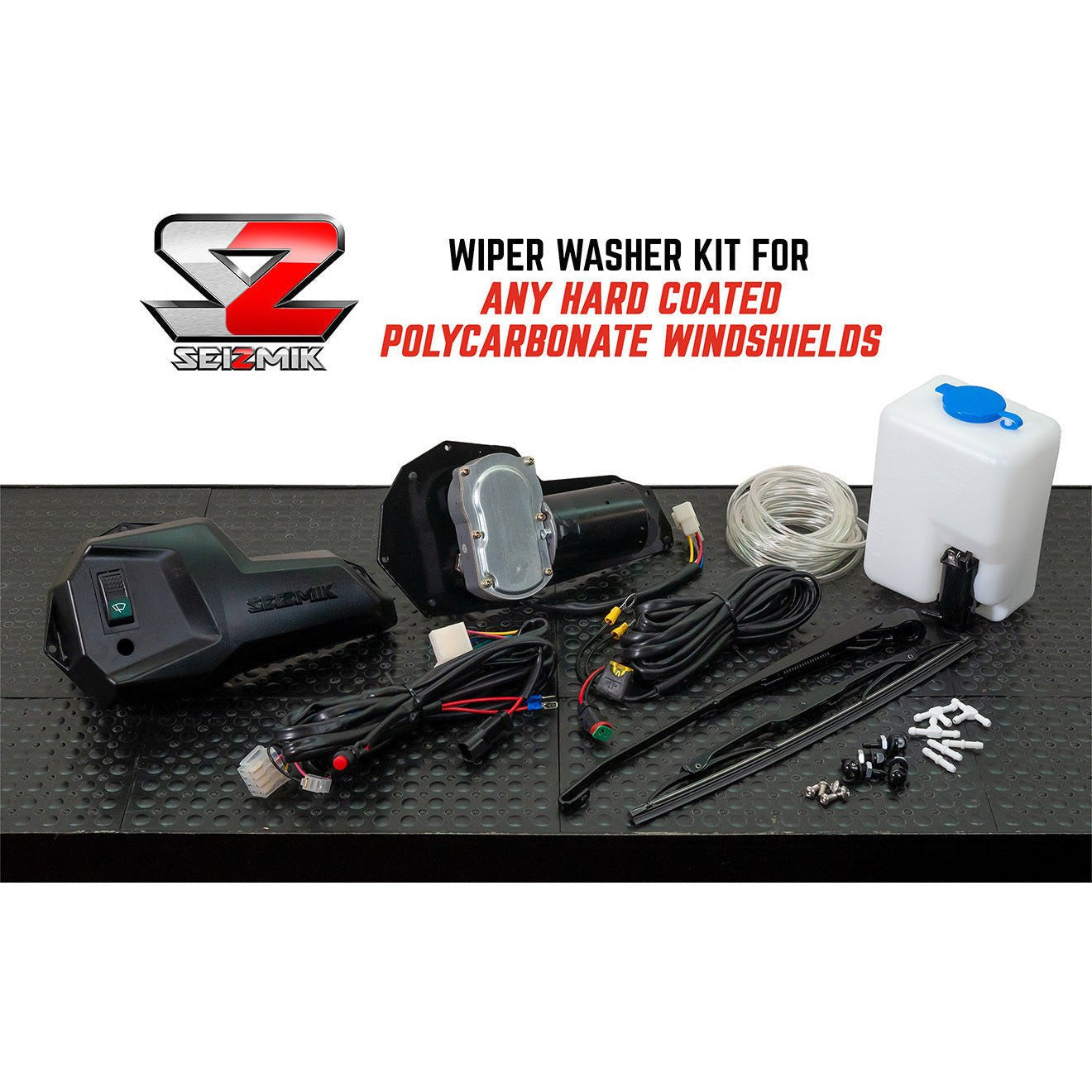 UTV Windshield Wiper Washer Kit