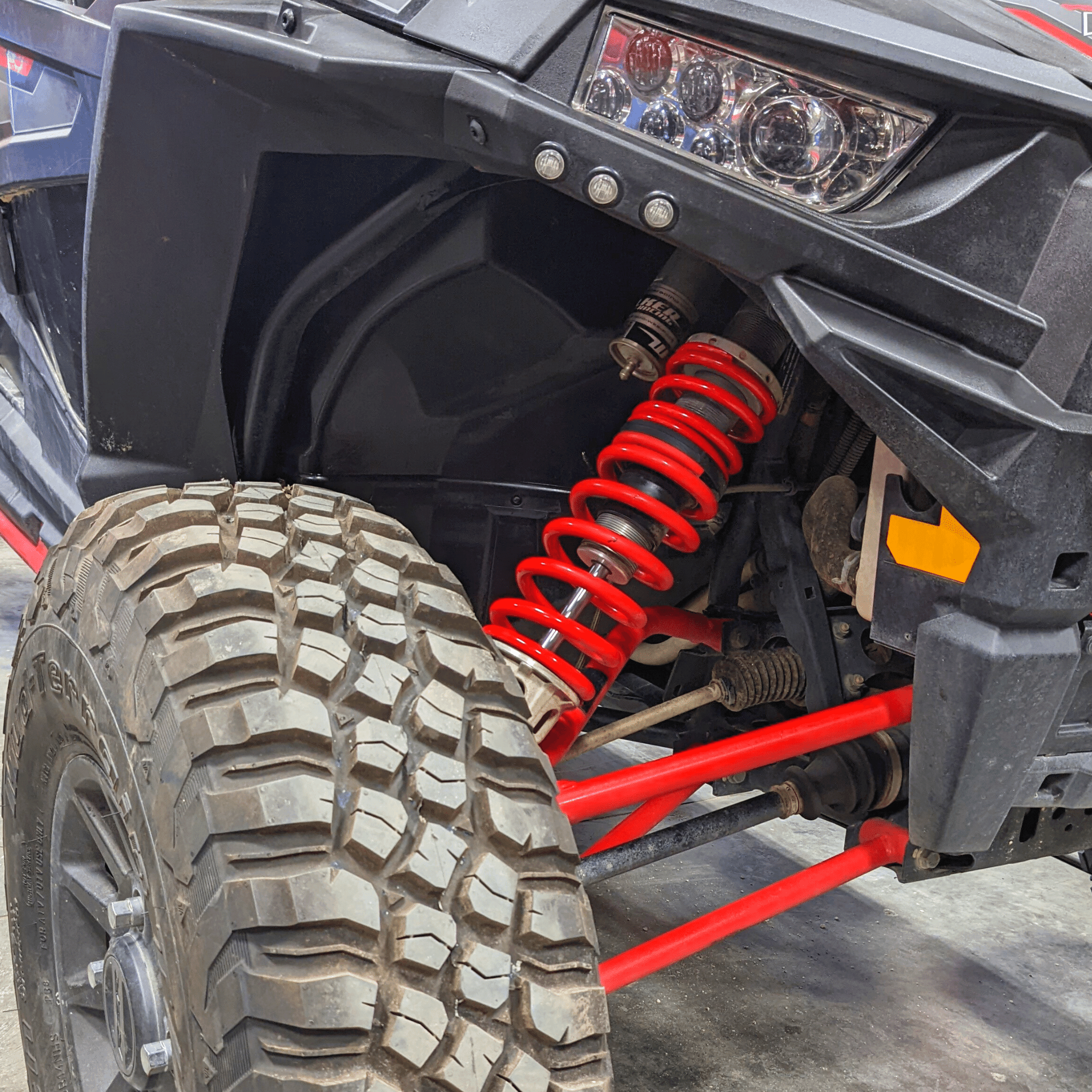 Photo of Polaris RZR Turbo S Dynamix (2 & 4 Seater) Tender Spring Swap Kit (2018+) by All Thingz UTV - Premium Tender Springs for UTVs / Side by Sides