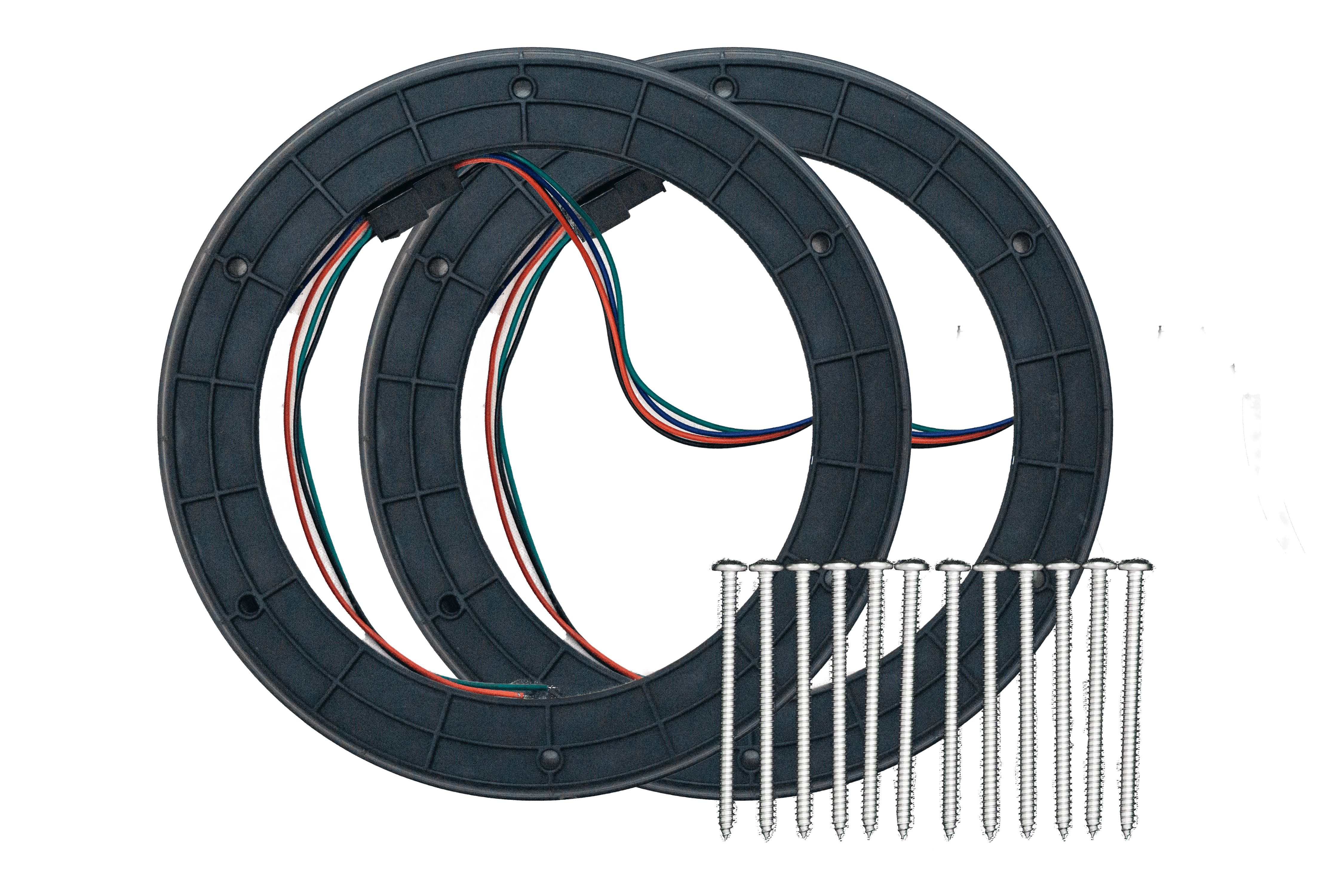 Photo of 6.5" RGB LED Speaker Rings (Pair) by UTV Stereo - Premium Audio for UTVs / Side by Sides