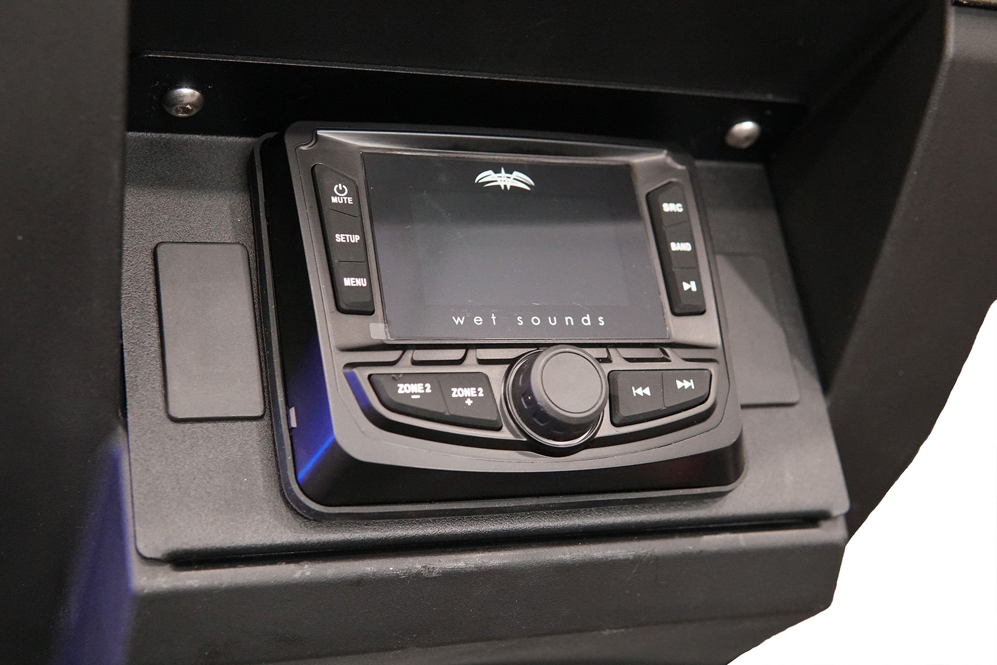 Photo of RZR Pocket Head Unit Mount With Rocker Switch Cutouts by UTV Stereo - Premium Audio for UTVs / Side by Sides