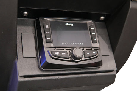 RZR Pocket Head Unit Mount With Rocker Switch Cutouts |  R1 Industries | UTV Stereo.