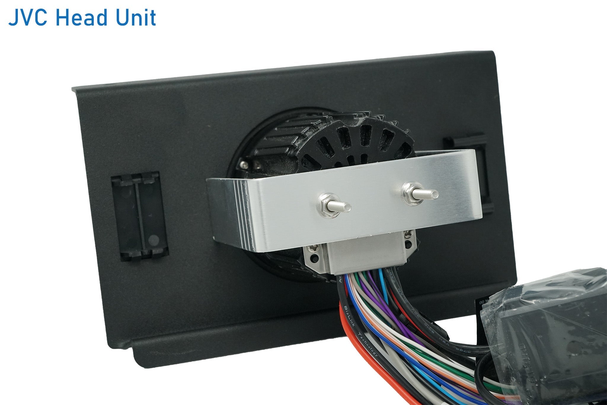 Photo of RZR Pocket Head Unit Mount With Rocker Switch Cutouts by UTV Stereo - Premium Audio for UTVs / Side by Sides