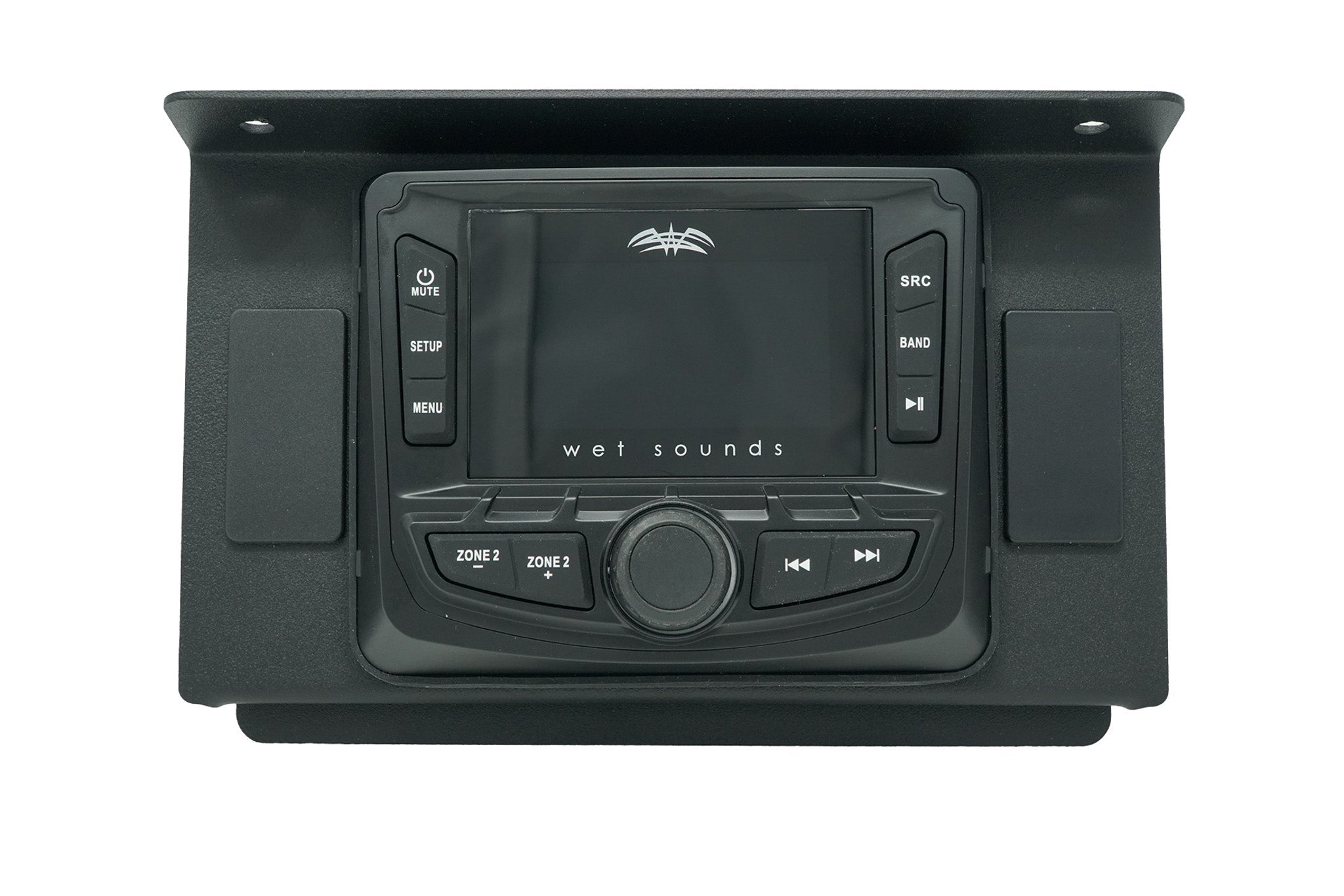 Photo of RZR Pocket Head Unit Mount With Rocker Switch Cutouts by UTV Stereo - Premium Audio for UTVs / Side by Sides
