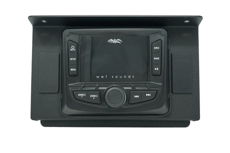 RZR Pocket Head Unit Mount With Rocker Switch Cutouts |  R1 Industries | UTV Stereo.