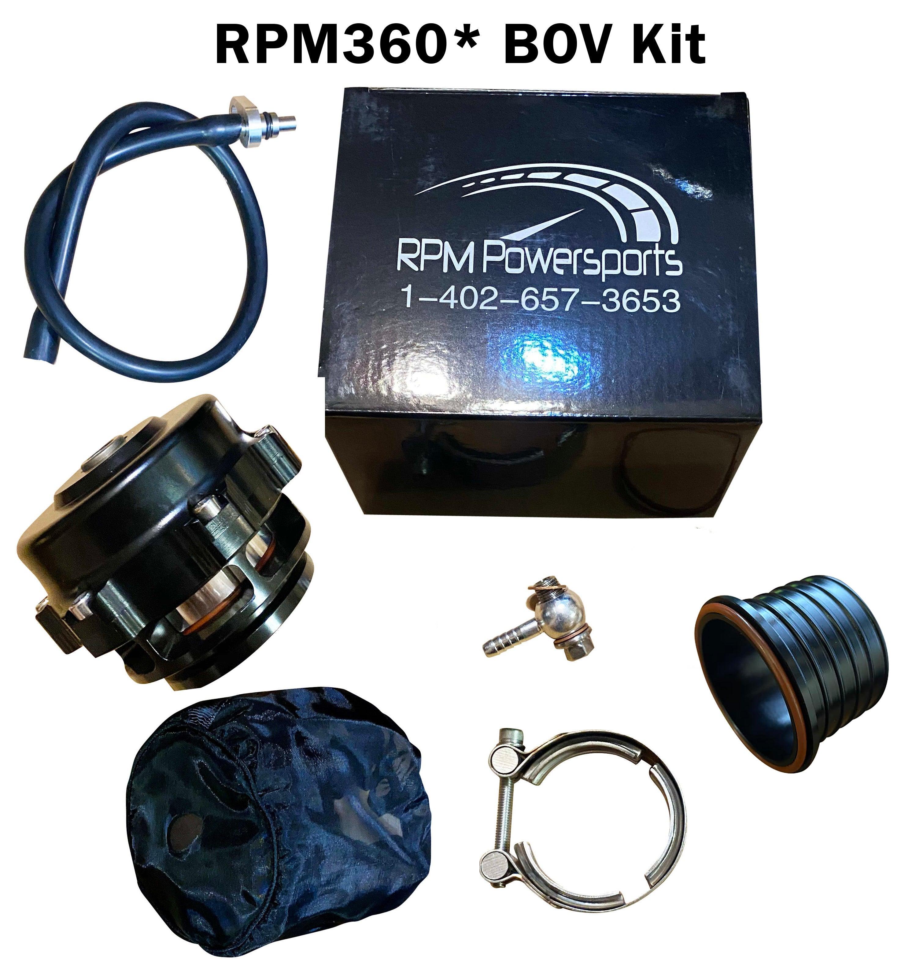 Photo of RPM-SxS TIAL BOV Silicone Charge Tubes Kit Can Am Maverick X3 Turbo by RPM SXS - Premium Charge Tubes for UTVs / Side by Sides