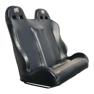 Polaris RZR XP 1000 Rear Bench Seat with Carbon Fiber Look (2014+) - R1 Industries