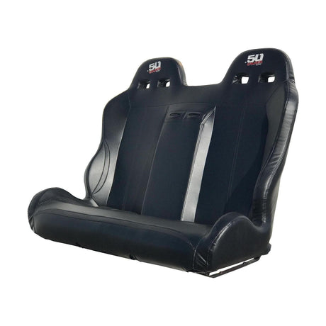 Polaris RZR XP 1000 Rear Bench Seat with Carbon Fiber Look (2014+) - R1 Industries