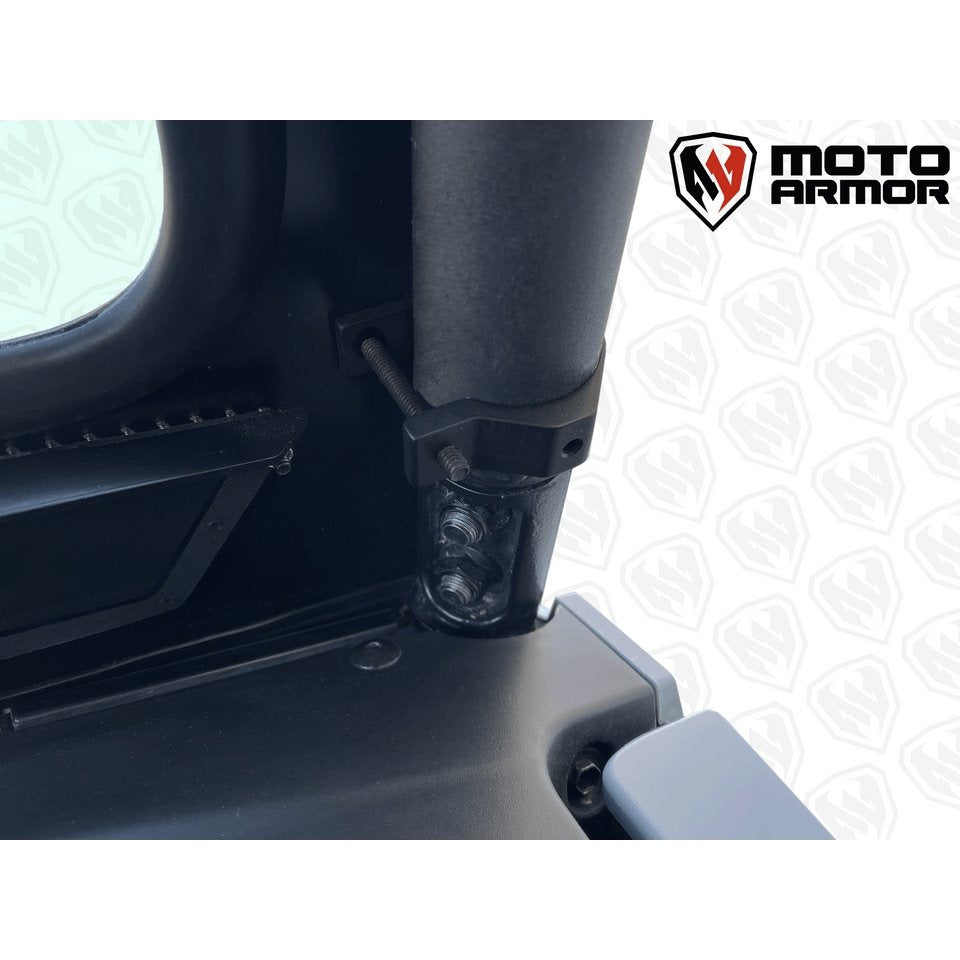 Photo of Yamaha Wolverine RMAX Front Glass Windshield by Moto Armor - Premium Windshields for UTVs / Side by Sides