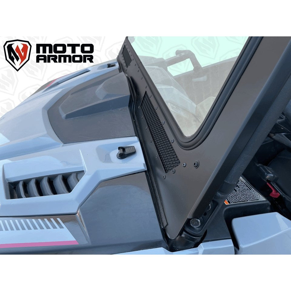 Photo of Yamaha Wolverine RMAX Front Glass Windshield by Moto Armor - Premium Windshields for UTVs / Side by Sides