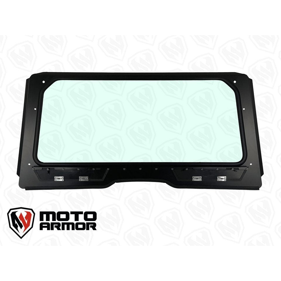 Photo of Yamaha Wolverine RMAX Front Glass Windshield by Moto Armor - Premium Windshields for UTVs / Side by Sides