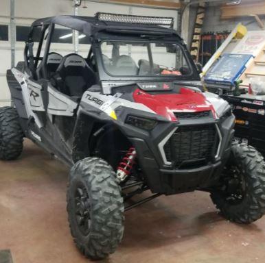 Photo of Polaris RZR UTV Folding Glass Windshield with Windshield Wiper (2014+) by Tusk - Premium Windshields for UTVs / Side by Sides