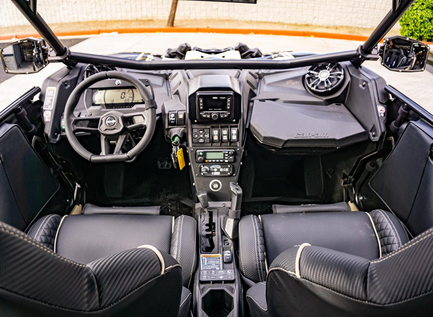 Photo of Can-Am X3 Upper Display Mount by UTV Stereo - Premium Mounts for UTVs / Side by Sides