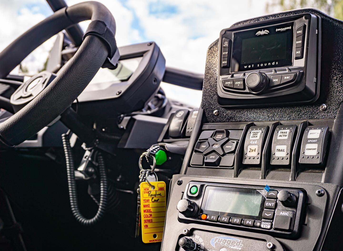 Photo of Can-Am X3 Upper Display Mount by UTV Stereo - Premium Mounts for UTVs / Side by Sides