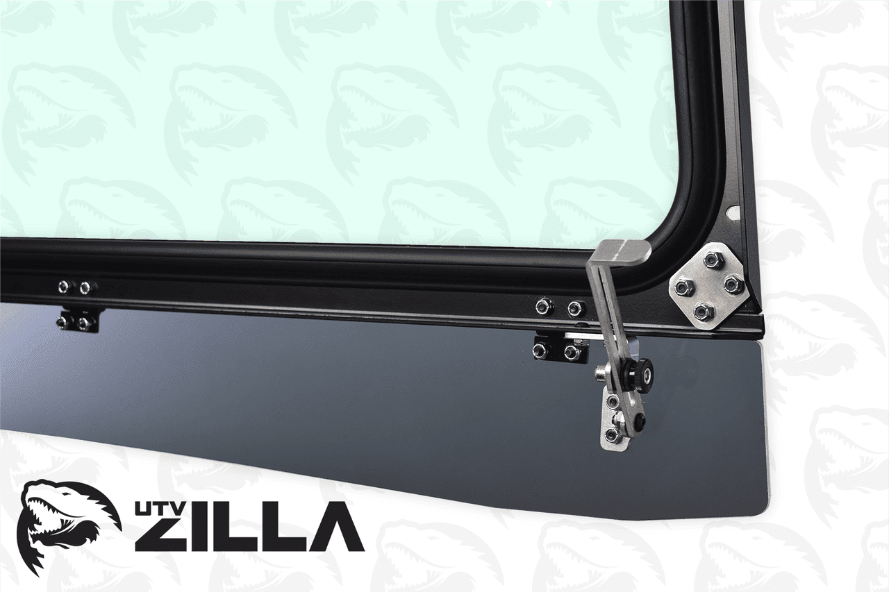 Photo of Polaris General Vented Glass Windshield (2016+) by UTVZILLA - Premium Windshields for UTVs / Side by Sides