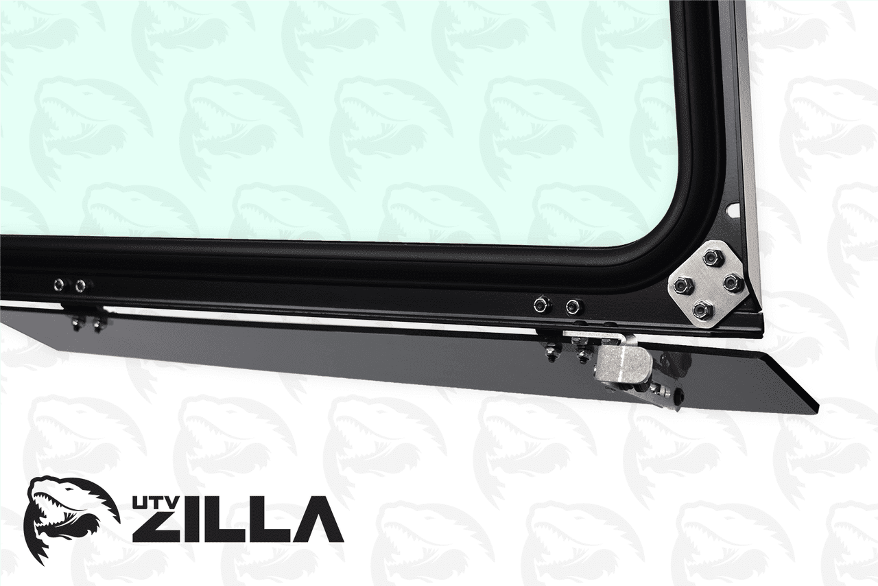 Photo of Polaris General Vented Glass Windshield (2016+) by UTVZILLA - Premium Windshields for UTVs / Side by Sides